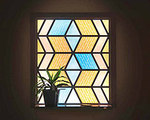 Current Window Harnesses Solar Energy Colorfully