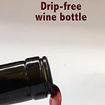 Drip-Free Wine Bottle