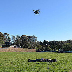 Drone System can Detect the Living and the Dead