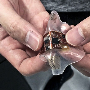 Flexible Health Monitor Takes Readings in Motion