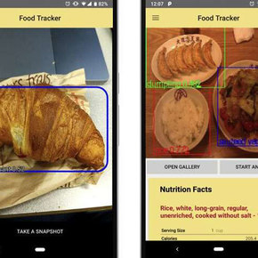 FoodTracker App Displays Nutrition Info on Sight