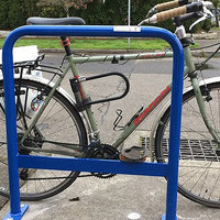 Hidden-Wire Bike Racks Deter Theives