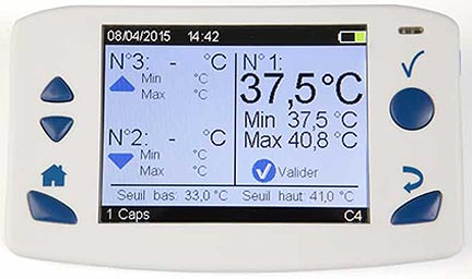 BodyCap e-Celsius Injestible Thermometer