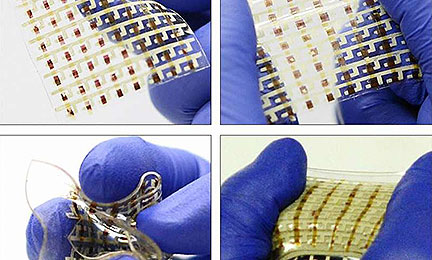 Carbon Nanotubes Improve Flexible Electronics