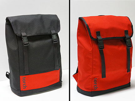 FLUX Backpack is a Wearable Taillight