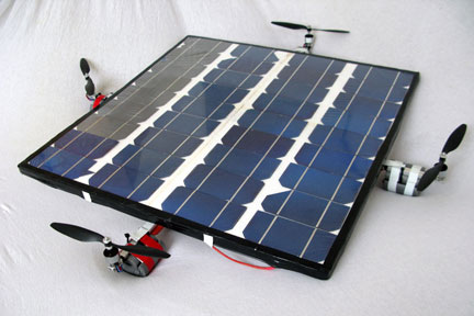 Flying Solar Panel Concept