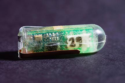 Ingestible Powered by Stomach Acid