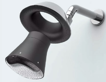 Kohler Moxie Showerhead Lets You Sing and Shop