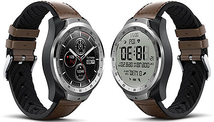 Mobvoi TicWatch Pro Extends Battery with Two Screens