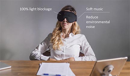 Nuvi Smart Sleep Mask Offers Programmable Sleep
