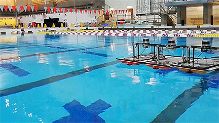 Roboats Shapeshift to Create Floating Bridges