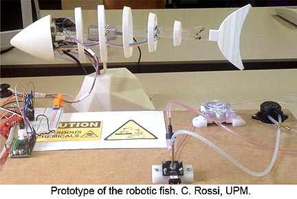 Robotic Fish Monitors Fish Farm Waters