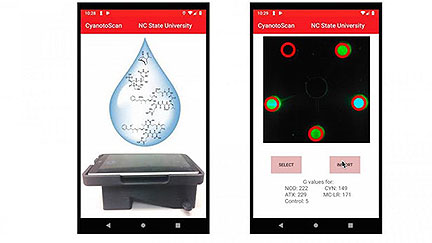 Smartphone Device Detects Toxins in Water