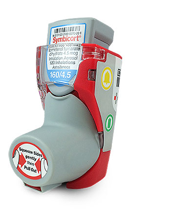 SmartTouch for Symbicort Records Inhaler Use