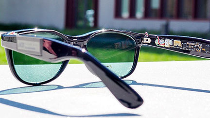 Solar Sunglasses Harness Solar Power