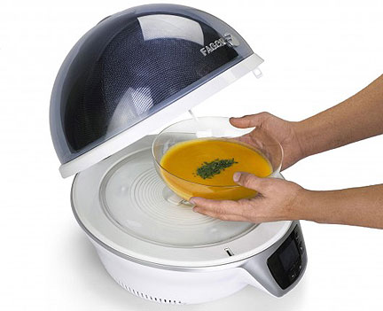 Spoutnik See-Through Domed Microwave