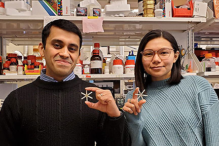 Star-Shaped Delivery Ideal for Monthly Birth Control Pill