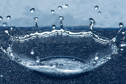 Surface Treatment Bounces Water Droplets