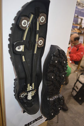 Tecvision Retractable Spike System Lets Boots Do Double Duty
