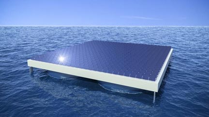 The Heliofloat Offers Sea-Borne Solar Panels