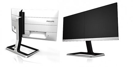 Two-in-One Monitor Blends Two Display Screens