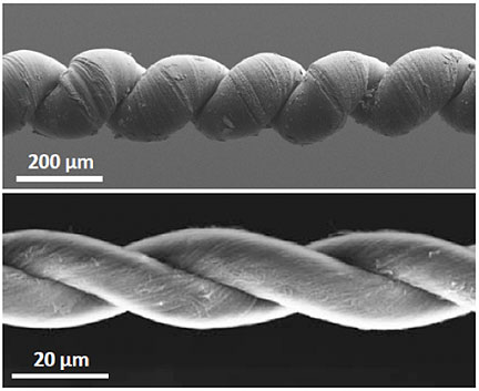 Weaving Muscles from Nanotube Yarn