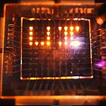 LED Emits and Detects Light