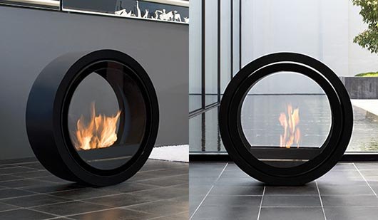 Rolling Fireplace