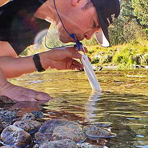 LifeStraw Makes Dirty Water Drinkable