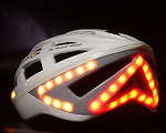 Lumos Cycling Helmet Illuminates the Turns