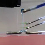 Microfluidic Device Inserts Brain Electrodes