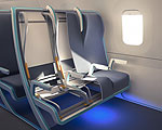 Morph Adjustable Airplane Seat Concept