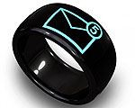 MOTA Smart Ring Displays Texts and Alerts