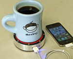 onE Puck is a Gadget Charging Coaster