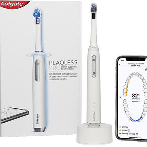 Plaqless Pro Smart Electric Toothbrush Detects Biofilm