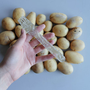 Potato Plastic Biodegrades Naturally