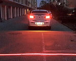 Rear-Mounted Laser Helps Prevent Vehicle Collisions