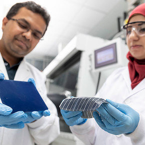 Record-Breaking Stretchable Solar Cell Array