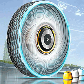 Regenerating Tire Treads