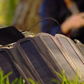 Rugged and Portable SolarCru Solar Charger
