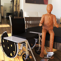 Samarth Wheelchair Mechanism Eases Caretaker Burden