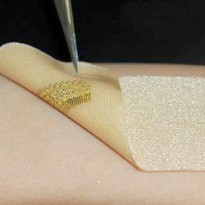 Sensor-Equipped Bandage Inspired by Skin