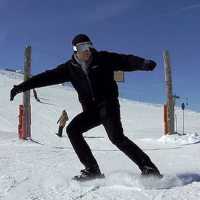 Snowfeet Ski Skates Take on the Snow