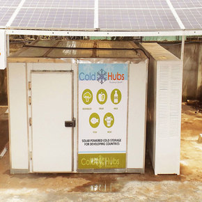 Solar-Powered Cold Hubs Reduce Food Waste