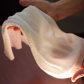 Temperature Sensitive Fabric Adjusts to Body Heat