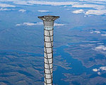 ThothX Inflatable Space Elevator