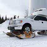 Track N Go Takes Trucks to the Snow