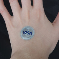 Visa Payment Sticker