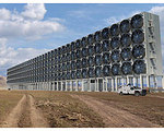 Wall of Fans Collects CO2 for Fuel