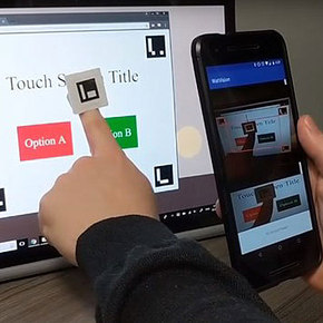 WatVision Reads Touchscreens for the Visually Impaired